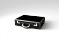 3D Briefcase Rendering Royalty Free Stock Photo