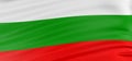 3D Bulgarian flag