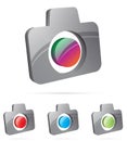 3d camera icon