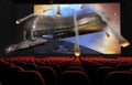 3D Cinema Royalty Free Stock Photo