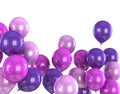 3d color helium balloon