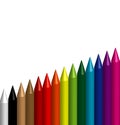 3d colored pencil background