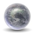 3D Crystal Earth Globe Royalty Free Stock Photo