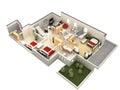 3D floor plan