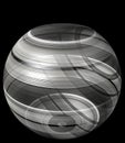 3d glistening illusion bowl Royalty Free Stock Photo