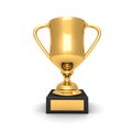 3d gold trophy