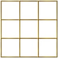 3D Golden Grid