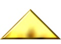 3D Golden Pyramid