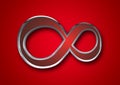 3D Infinity symbol