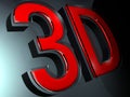 3D letters