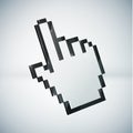 3d mouse hand cursor