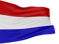3D Netherlands flag