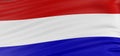 3D Netherlands flag