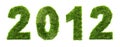 3d new year 2012 - ecology concept