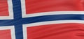 3D Norwegian flag