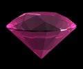 3d pink diamond