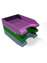 3D plastic paper trays