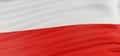 3D Polish flag