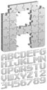 3D Puzzle Alphabet/eps