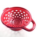 3D red colander