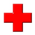 3D Red Cross