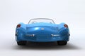 A 3D render of a Chevrolet Corvette 1957 Royalty Free Stock Photo