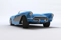 A 3D render of a Chevrolet Corvette 1957 Royalty Free Stock Photo