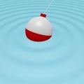 3d Render of a Fishing Bobber