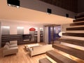 3D render interior