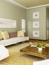 3D render interior