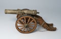 3D render of an old cannon Royalty Free Stock Photo