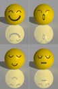 3D Render Smilies