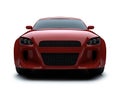 3d render sport car Royalty Free Stock Photo