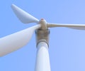 3D rendering wind turbine