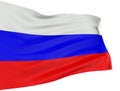 3D Russian flag