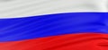 3D Russian flag