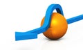 3D - solution blue orange 11