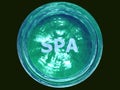 3D-SPA hydrous bowl Royalty Free Stock Photo