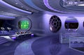 3D spaceship interior