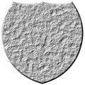 3D Stone Shield