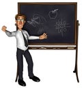 3d teacher teaching 3 cartoon 2