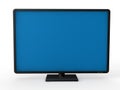 3d television lcd Royalty Free Stock Photo