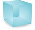 3d Translucent cubes Royalty Free Stock Photo