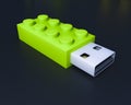 3D usb lego flash device