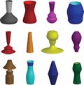 3d vases