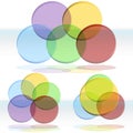 3D Venn Diagram Set