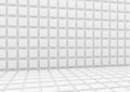 3d White background with cubes