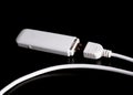 3g mobile modem with cord Royalty Free Stock Photo