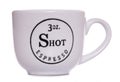 3oz espresso coffee shot cup Royalty Free Stock Photo