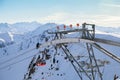 The 3S cable car on Pengelstein, Kitzbuhel